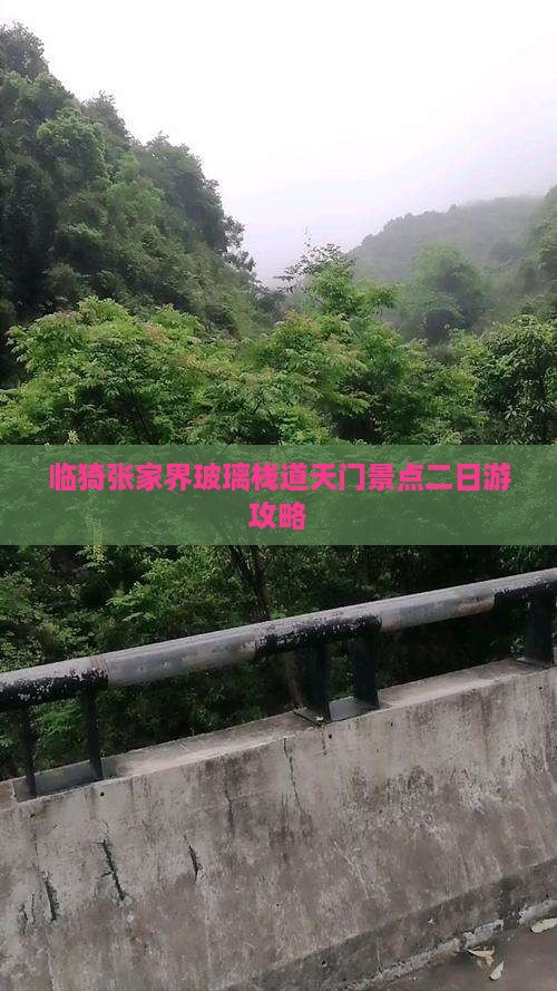 临猗张家界玻璃栈道天门景点二日游攻略