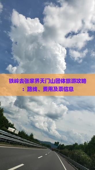 铁岭去张家界天门山团体旅游攻略：路线、费用及票信息