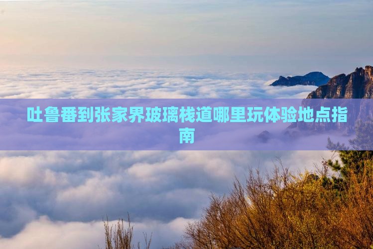 吐鲁番到张家界玻璃栈道哪里玩体验地点指南