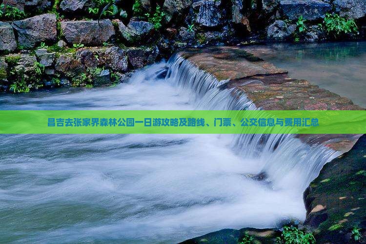 昌吉去张家界森林公园一日游攻略及路线、门票、公交信息与费用汇总
