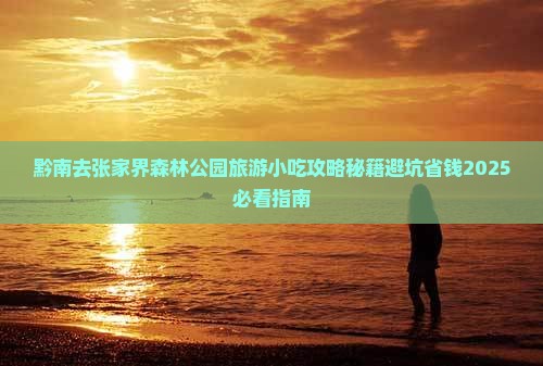 黔南去张家界森林公园旅游小吃