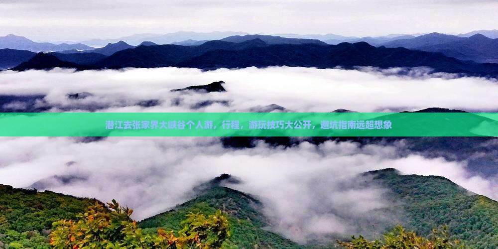 潜江去张家界大峡谷个人游