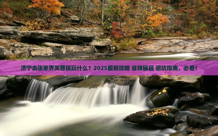 济宁去张家界芙蓉镇哪里玩
