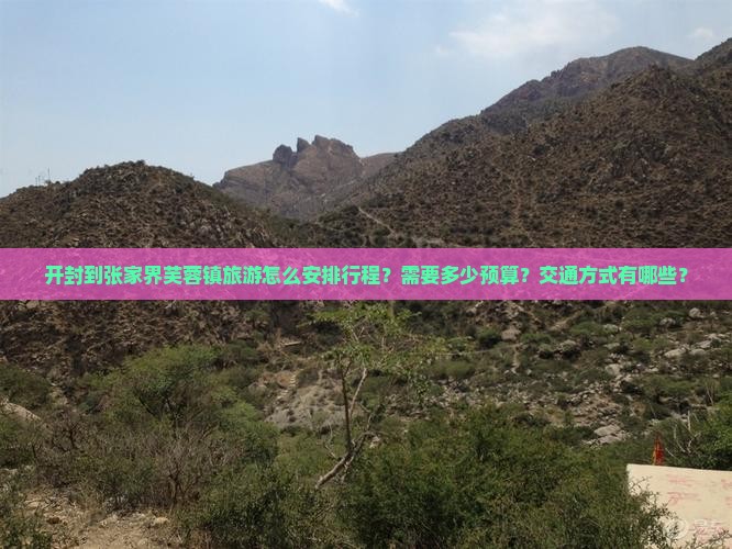 开封到张家界芙蓉镇旅游怎么安排行程？需要多少预算？交通方式有哪些？