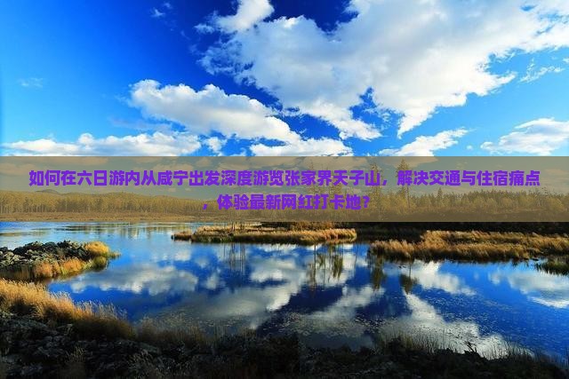 如何在六日游内从咸宁出发深度游览张家界天子山，解决交通与住宿痛点，体验最新网红打卡地？