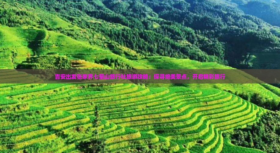 吉安出发张家界七星山旅行社旅游攻略：探寻绝美景点，开启精彩旅行