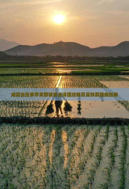 咸阳去张家界芙蓉镇景点详细攻略及高铁票路线指南