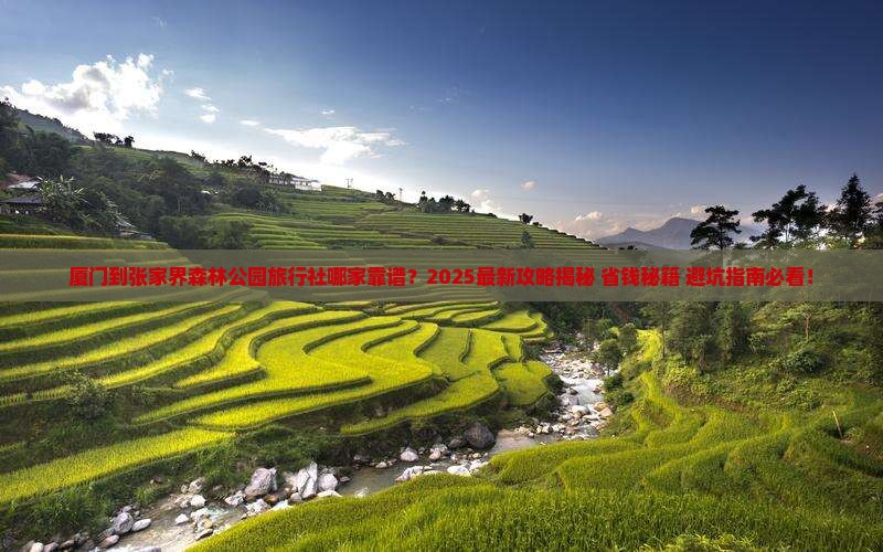 厦门到张家界森林公园旅行社