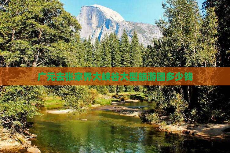 广元去张家界大峡谷大型旅游团