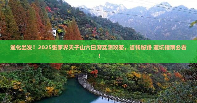 通化去张家界天子山六日游