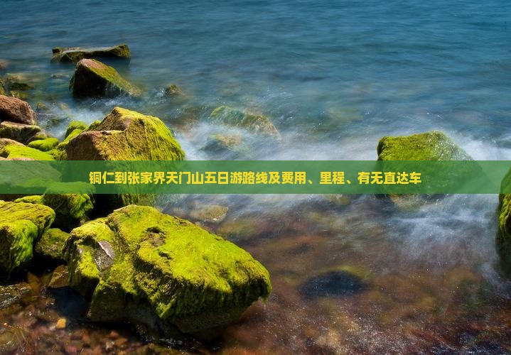 铜仁到张家界天门山五日游路线及费用、里程、有无直达车