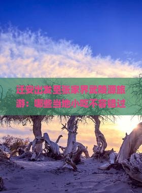 迁安出发至张家界武陵源旅游：哪些当地小吃不容错过？如何规划行程以尝遍特色美食？