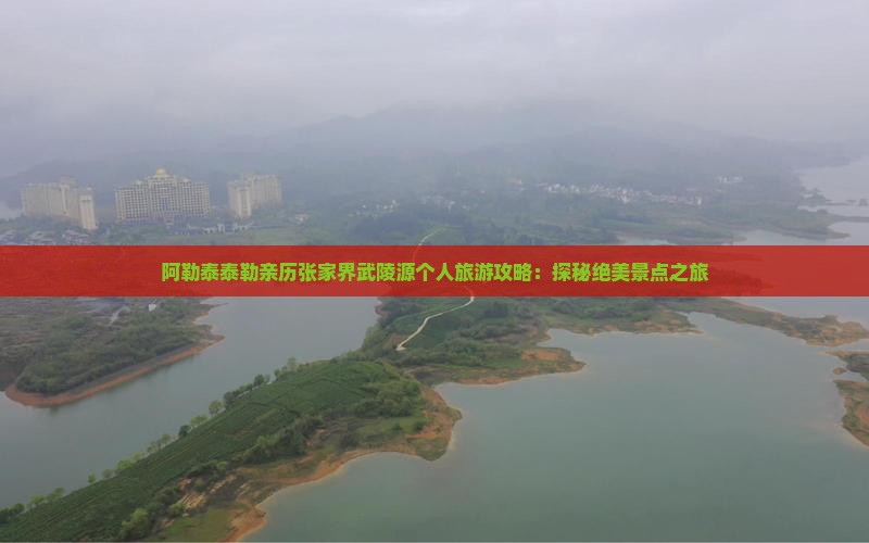 阿勒泰泰勒亲历张家界武陵源个人旅游攻略：探秘绝美景点之旅