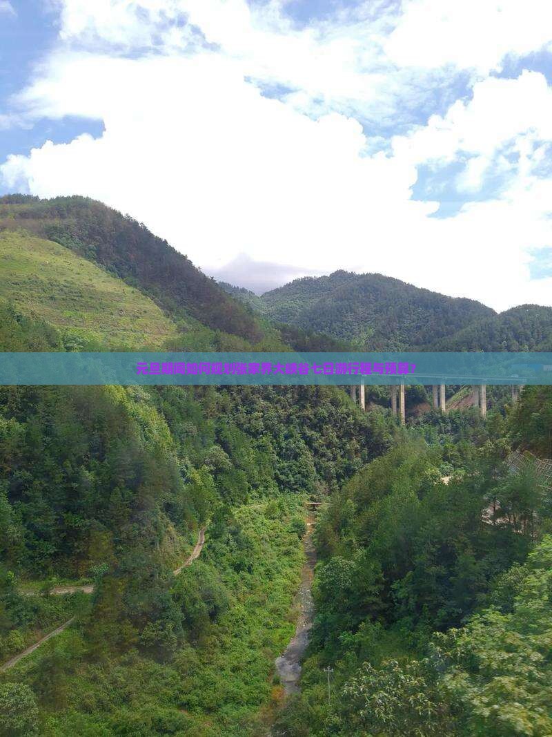 元旦期间如何规划张家界大峡谷七日游行程与预算？