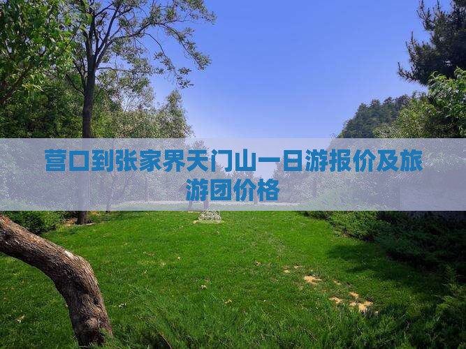 营口到张家界天门山一日游报价及旅游团价格