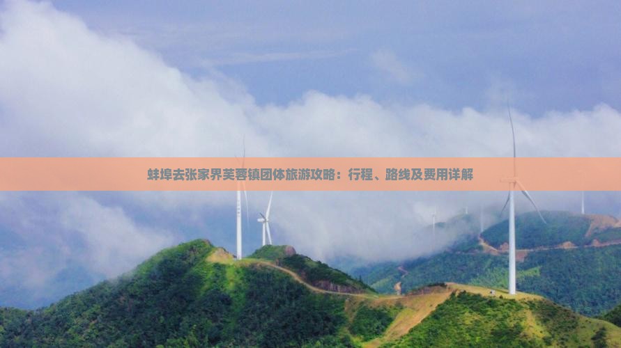 蚌埠去张家界芙蓉镇团体旅游攻略：行程、路线及费用详解