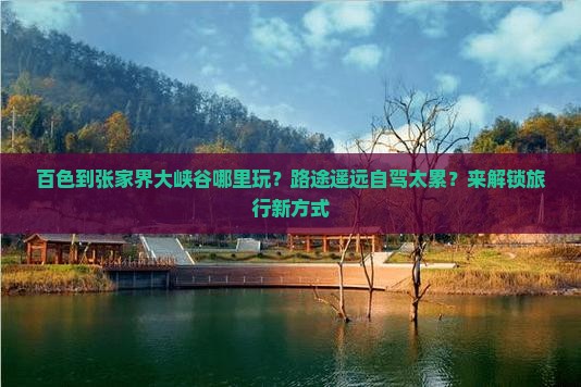百色到张家界大峡谷哪里玩？路途遥远自驾太累？来解锁旅行新方式