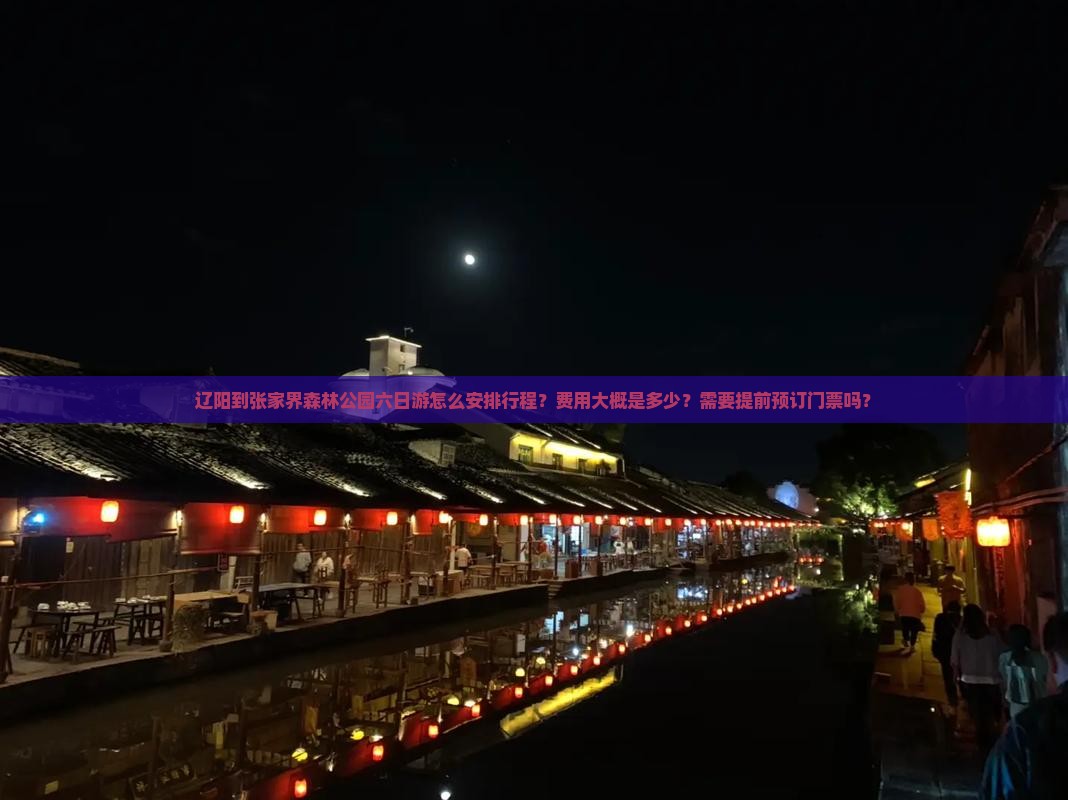 辽阳到张家界森林公园六日游怎么安排行程？费用大概是多少？需要提前预订门票吗？
