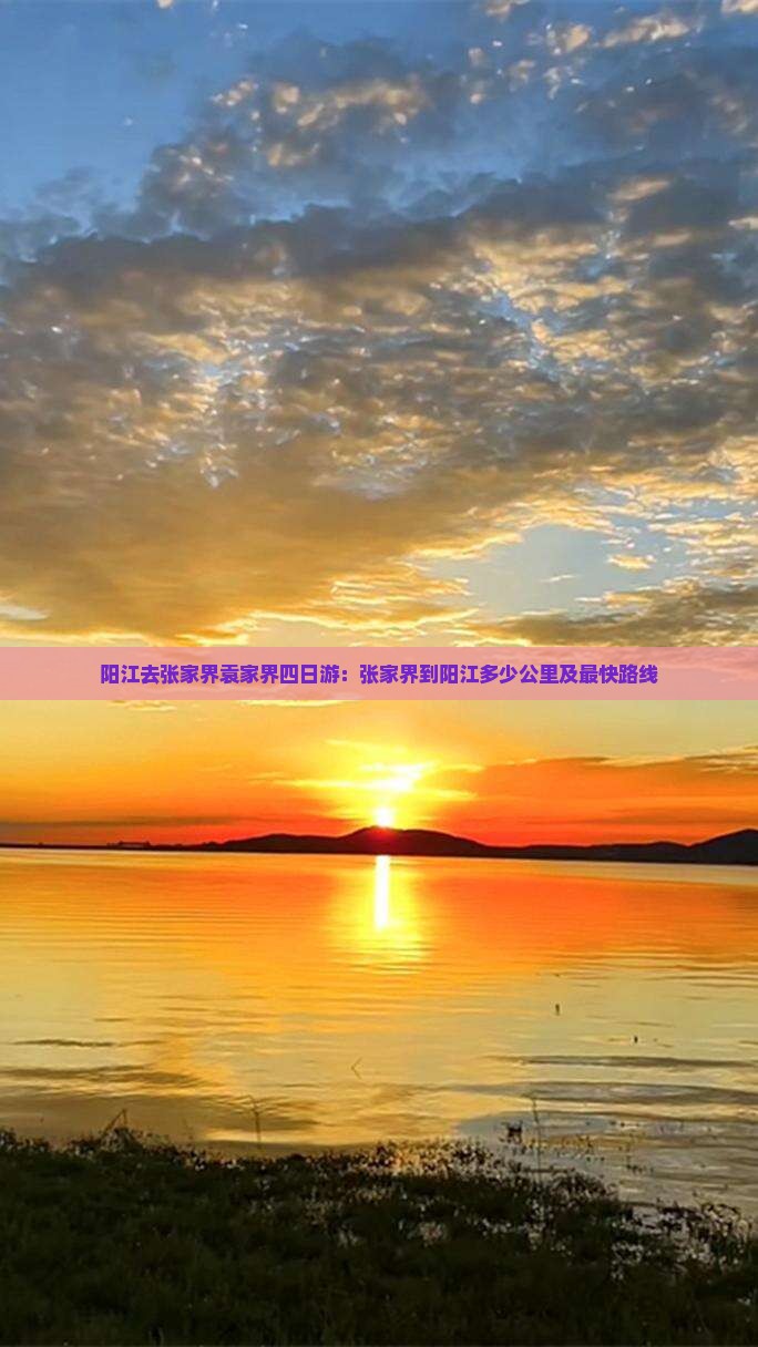 阳江去张家界袁家界四日游：张家界到阳江多少公里及最快路线