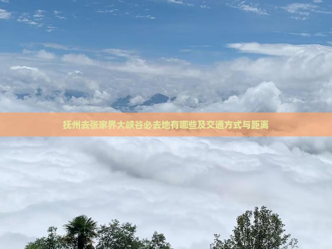 抚州去张家界大峡谷必去地有哪些及交通方式与距离