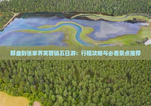 那曲到张家界芙蓉镇五日游：行程攻略与必看景点推荐