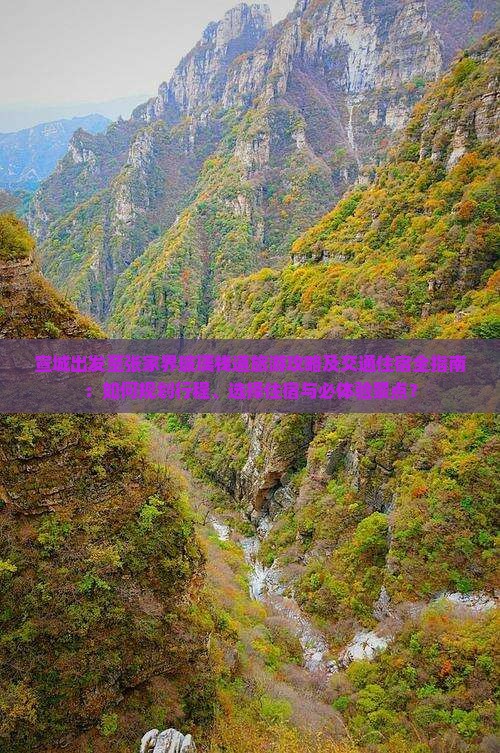 宣城出发至张家界玻璃栈道旅游攻略及交通住宿全指南：如何规划行程、选择住宿与必体验景点？