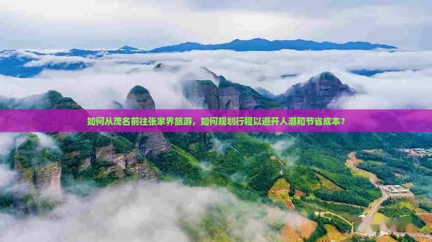 如何从茂名前往张家界旅游，如何规划行程以避开人潮和节省成本？