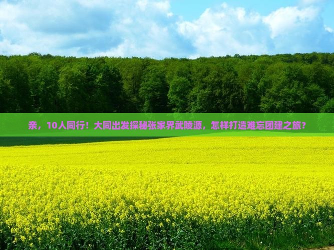 亲，10人同行！大同出发探秘张家界武陵源，怎样打造难忘团建之旅？