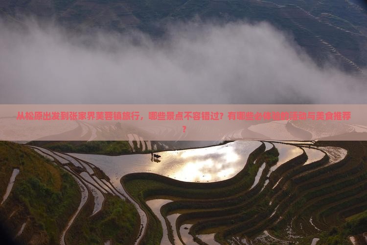 从松原出发到张家界芙蓉镇旅行，哪些景点不容错过？有哪些必体验的活动与美食推荐？