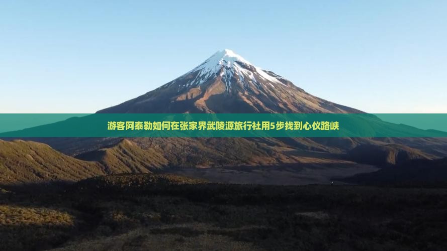 游客阿泰勒如何在张家界武陵源旅行社用5步找到心仪路峡