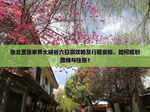 张北至张家界大峡谷六日游攻略及行程安排，如何规划路线与住宿？