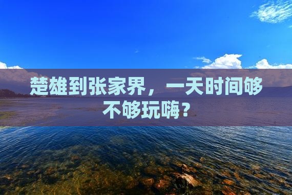 楚雄到张家界，一天时间够不够玩嗨？