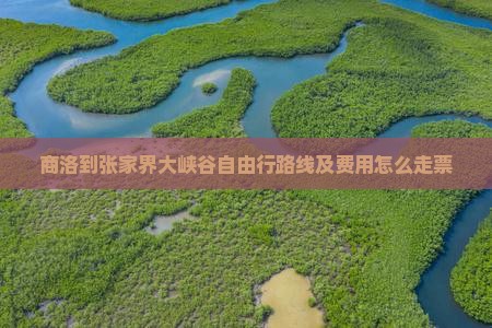 商洛到张家界大峡谷自由行路线及费用怎么走票