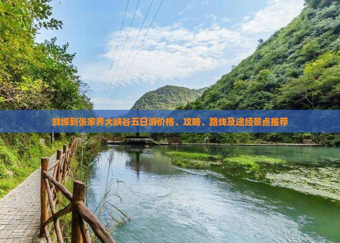 蚌埠到张家界大峡谷五日游