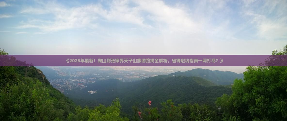 鞍山去张家界天子山攻略