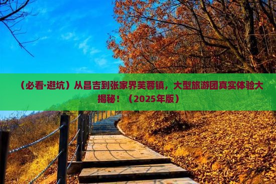 昌吉到张家界芙蓉镇大型旅游团