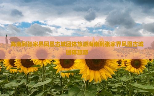 海南到张家界凤凰古城团体旅游