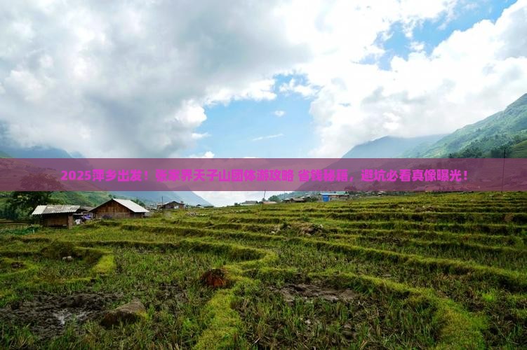 萍乡去张家界天子山团体旅游
