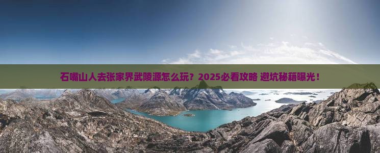 石嘴山去张家界武陵源旅游
