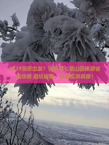 安庆去张家界七星山团体旅游