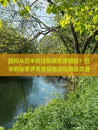 如何从巴中前往张家界芙蓉镇？巴中到张家界芙蓉镇旅游攻略及交通方式解析