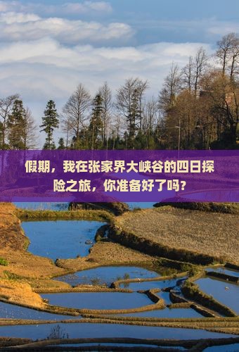 假期，我在张家界大峡谷的四日探险之旅，你准备好了吗？