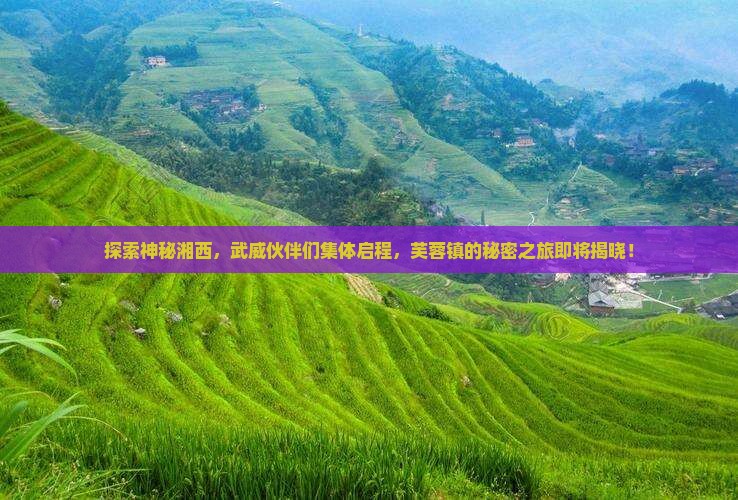 探索神秘湘西，武威伙伴们集体启程，芙蓉镇的秘密之旅即将揭晓！