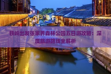 铁岭出发张家界森林公园五日游攻略：深度旅游路线全解析
