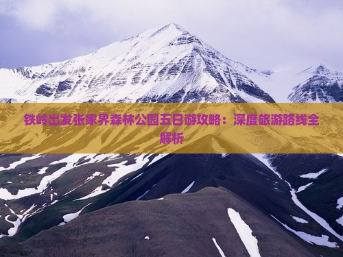 铁岭出发张家界森林公园五日游攻略：深度旅游路线全解析