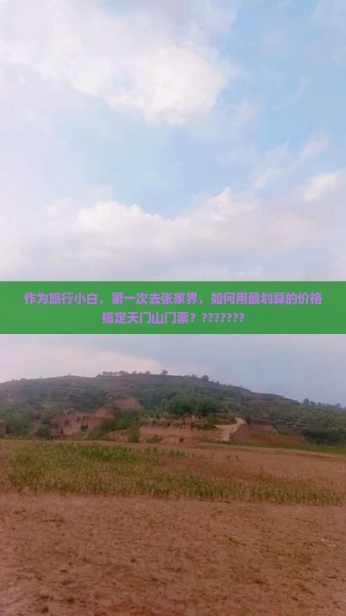 作为旅行小白，第一次去张家界，如何用最划算的价格搞定天门山门票？???????