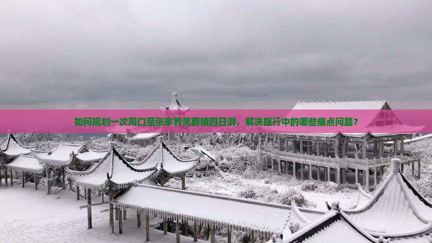 如何规划一次周口至张家界芙蓉镇四日游，解决旅行中的哪些痛点问题？