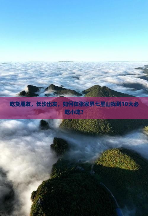 吃货朋友，长沙出发，如何在张家界七星山找到10大必吃小吃？