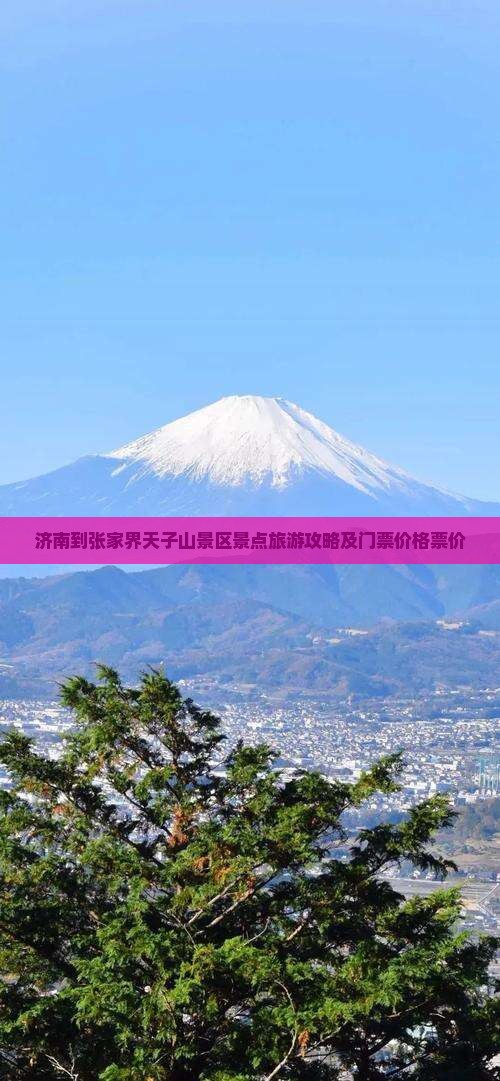 济南到张家界天子山景区景点旅游攻略及门票价格票价