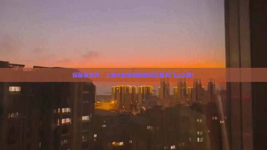 探秘张家界，上海大型旅游团如何征服天门山之巅？